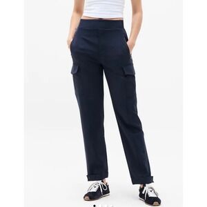 Athleta Women's Navy Blue Endless High Rise Cargo Pants Size 9
